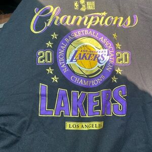 Nike Black and Purple Lakers Game Gear